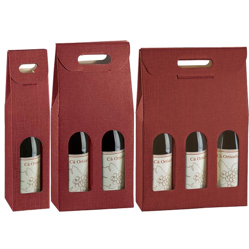 Bordeaux Silk bottle box